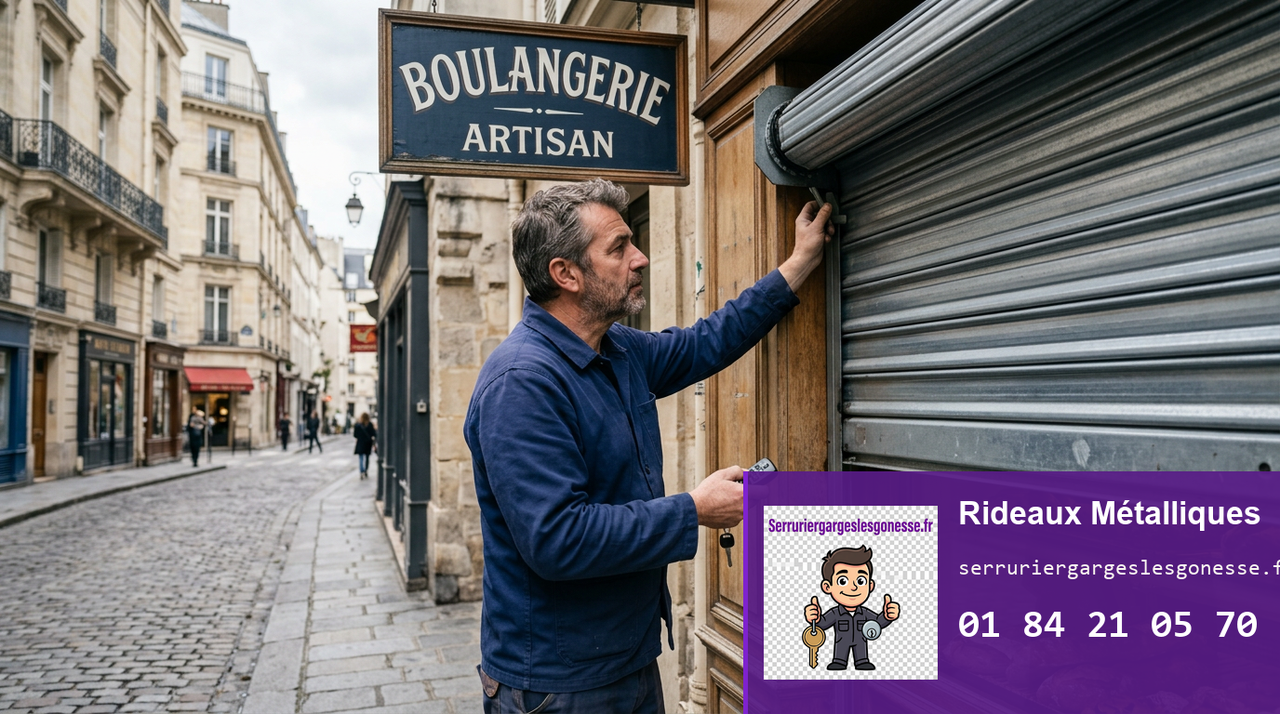 Serrurier Garges-lès-Gonesse — Rideaux Métalliques à Garges-lès-Gonesse (95140)